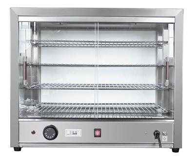 Arbeitsplatte kommerzielle heiße Vitrine Kuchen Wärmer Regale