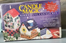 NEW Distlefink Designs Candle Magic Birdhouse Kit  51815 Craft Paint & Decorate