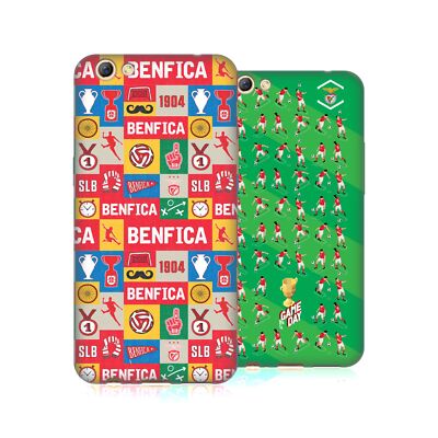 OFFIZIELLE S.L. BENFICA GRAFIKEN SOFT GEL HANDYHÜLLE FÜR OPPO HANDYS