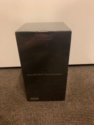 BALMUDA The Speaker M01A-BK Black Bluetooth Sealed 8W Audio