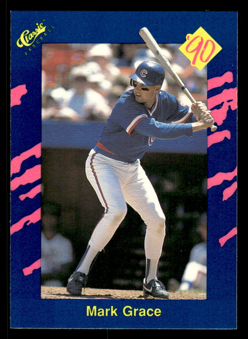 Mark Grace 1990 Classic Blue #8   Chicago Cubs