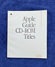 Vintage, RARE: Apple Guide to CD-ROM Titles; Winter 1992-93