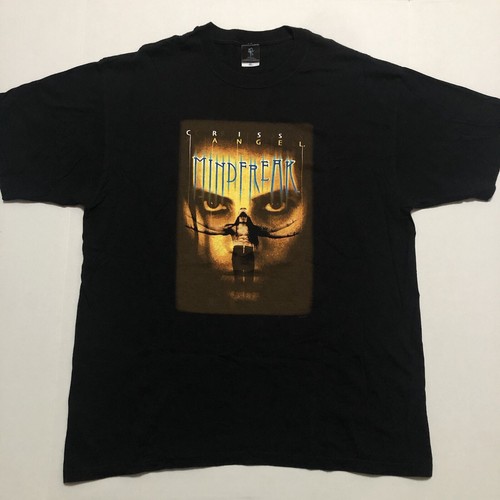 Vintage 2007 Criss Angel Mindfreak Promo T-Shirt XL Zauberer Zaubertrick TV Show - Bild 2 von 16