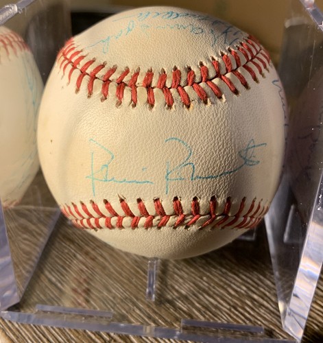 MLB HOF Autographed ONL Baseball Signed By 12 - Drysdale Banks Snider PSA/DNA - Picture 4 of 11