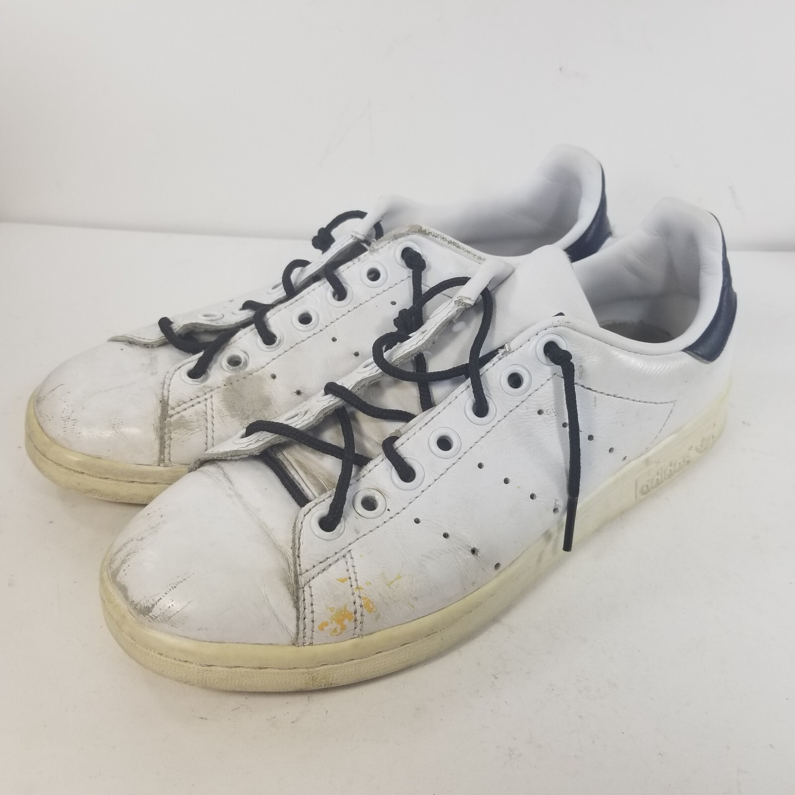 Adidas Stan Smith Tennis Trainers Sneakers White Mens Size 6 Womens 7