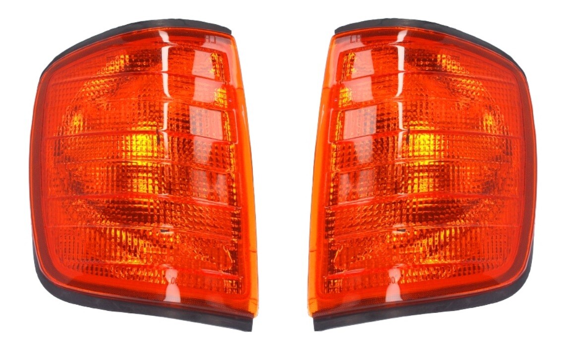 Clignotant avant pour rouler en Mercedes W124 sous la pluie en toute sécurité
