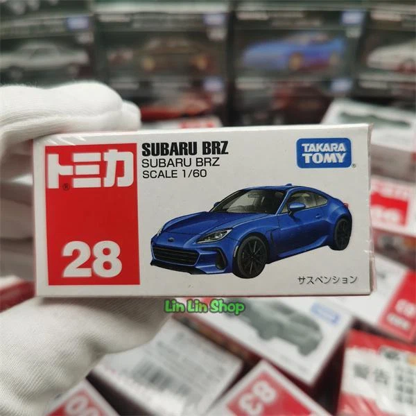 Tomica #28 1/60 Subaru BRZ Takara Tomy Diecast Modelo Nuevo Vehículo Regalo Coleccionar Foto 3 de 4