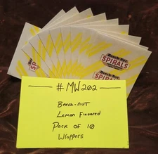 REPO MINT WRAPPERS ANTIQ SLOT SPIRALS LEMON MILLS/JENNINGS 10 PACK MW#202