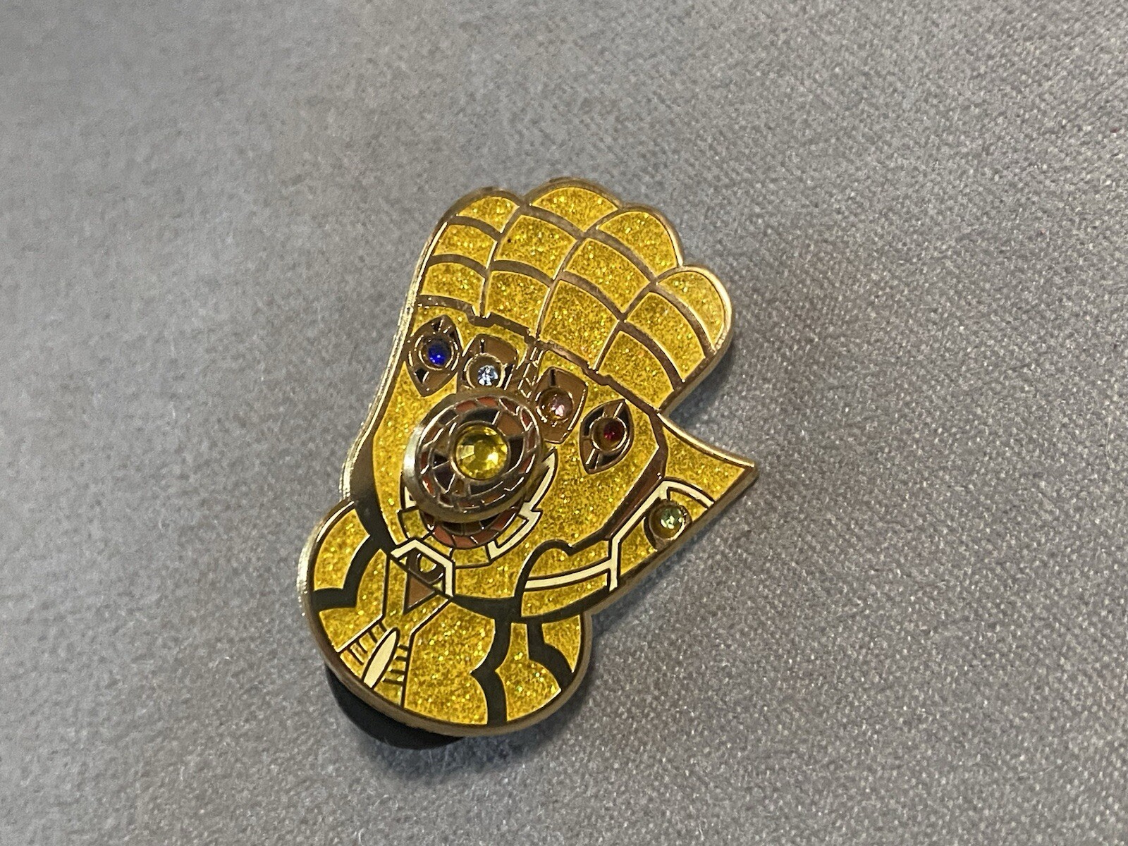 CopShopThrift Thanos Infinity Gauntlet Stones Glove Pin Gold Hat Pin