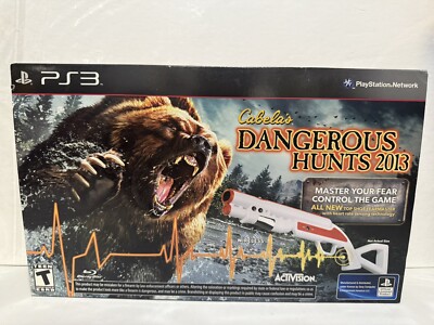 PS3 Cabela's Dangerous Hunts 2011 Top Shot Elite Gun/Scope Only - No Game