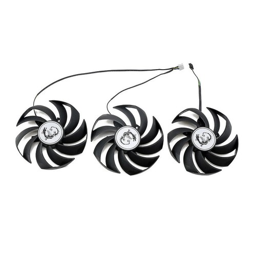 MSI RTX 3060, 3060Ti, 3070, 3070Ti, 3080, 3090 GAMING TRIO Fan Replacement - Afbeelding 7 van 7