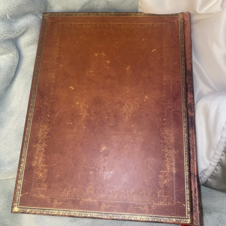 NEW: Paperblanks Hartley & Marks: Hand Tooled Leather Wrap lined journal 2 Books - Image 4 of 4