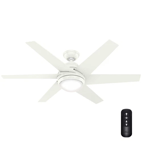 Hunter 52" Sotto Ceiling Fan with LED Light & Remote Control Modern Transitional - Picture 1 of 3
