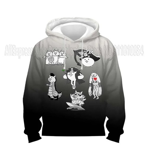 The Battle Cats Hoodies Sweatshirts Tops Children Pullovers Coats Sudadera kids - Picture 39 of 45