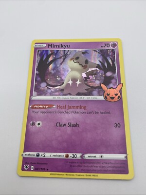 Mimikyu 081/189 Trick or Trade Holo | eBay