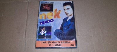 DVD neu NEK LIVE DVD LEI, GLI FRIENDS E ALL IL TOUR MILANO '97 - selten vers Italy