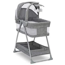Simmons Kids City Sleeper Bedside Bassinet Portable Crib - Activity Mobile Arm w