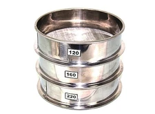 Aluminum Herbal Pollen Hash Extractor stackable sifter 120  160 220 Micro set