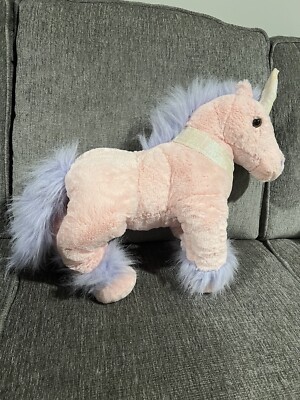 Circo Target Pink Purple Big Unicorn Soft Toy Plush 22