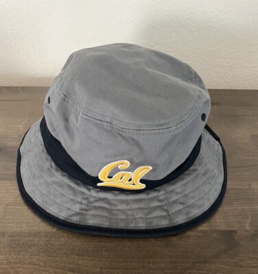 Zephyr NCAA Cal Bears Bucket Hat Grey Dark Blue S/M