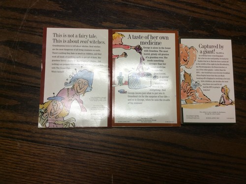 The Witches, Georges Marvelous Medicine, The BFG; Roald Dahl - Foto 2 di 11