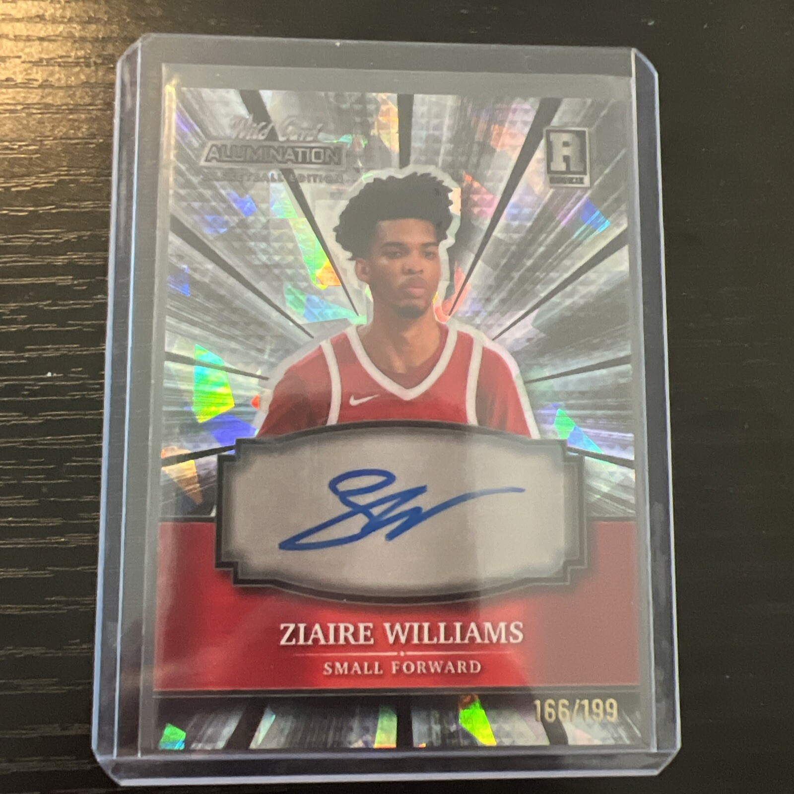 2022 Wild Card Alumination Zaire Williams Auto Rookie Red Scope #ABC-A - /199