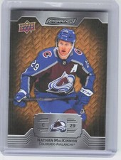 2023-24 Upper Deck Engrained #27 Nathan MacKinnon Oak /349 Colorado Avalanche