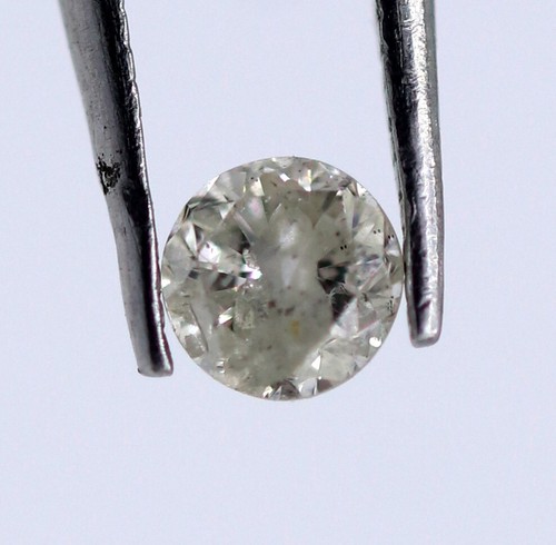 Certified Natural Diamond Brilliant Round Cut I Color I2 Grade 0.12 Ct Loose - Picture 7 of 12
