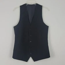 Southeastern Airlines Vintage Classic Black Button-Up Vest Womens S