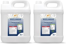 High-Strength White Vinegar 20% 2x 5L | Natural Weed Killer Extra-Strong Cleaner 2.30 per litre