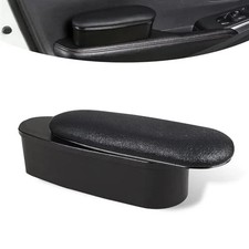 Car Armrest Support Left Elbow Pad, Retractable Elbow Support Pad with Storage