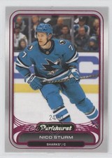 2023-24 Upper Deck Parkhurst Pink Foil 24/50 Nico Sturm #235