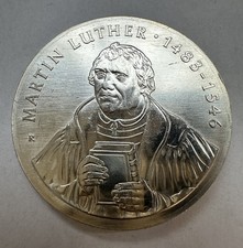 20 Mark 1983 GDR Martin Luther Silver Coin Excellent (1487)
