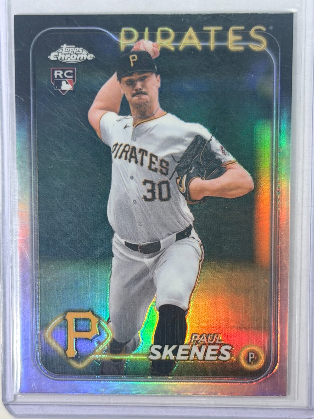 🔥 2024 Topps Chrome Update Paul Skenes Rookie Card – Refractor #USC88 🔥