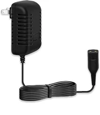 12V Charger for Braun Series s3 s5 s6 s7 s8 s9 Shaver, Charger Cord Wall Power A