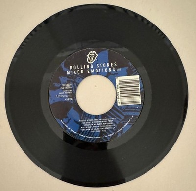 ROLLING STONES   MIXED EMOTIONS / FANCY MAN BLUES - 7'' VINYL LP - VG+ - L1