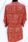 Victoria’s Secret 2016 Red White Heart Print Kimono Robe Coverup One-Size NWT — photo 4
