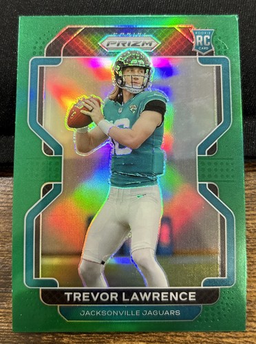 Trevor Lawrence [Green Prizm] #331 2021 Panini Prizm card
