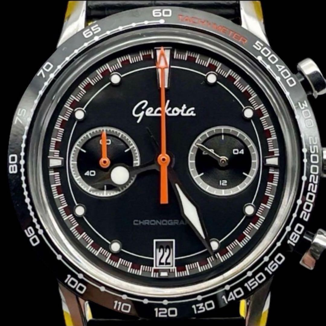 Geckota Space Age Racing VK-64 Quartz Chronograph Two-Subdial Used