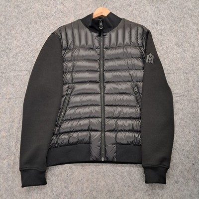 Mackage Jacke Herren Large schwarz Hybrid wattiert Entendaunen wattiert Montreal