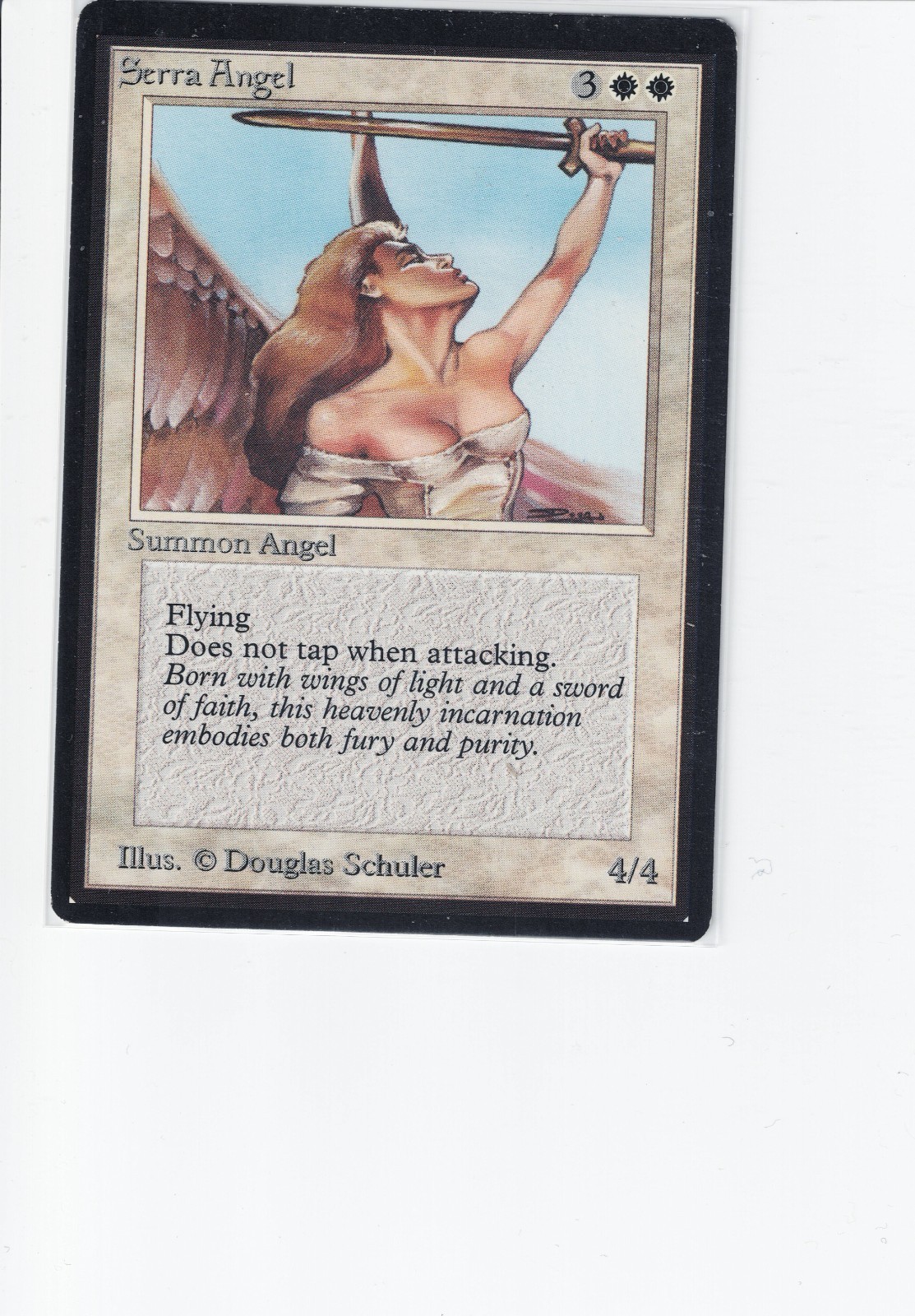 Serra Angel - Beta (LEB) - Magic the Gathering - MTG