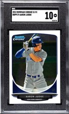2013 BOWMAN CHROME DRAFT PICKS & PROSPECTS - AARON JUDGE - BDPP19 SGC 10 1ST RC
