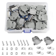 20 PCS DB15 Solder Connector 15 Pin Male/Female D-Sub Solder Type Connector with