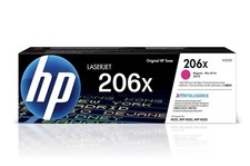 New Open Box HP 206X High Yield Magenta Original LaserJet Toner Cartridge, W211