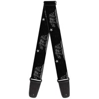 Guitar Strap - Cali Bear Black/Grays (Us Import) ACC NEU