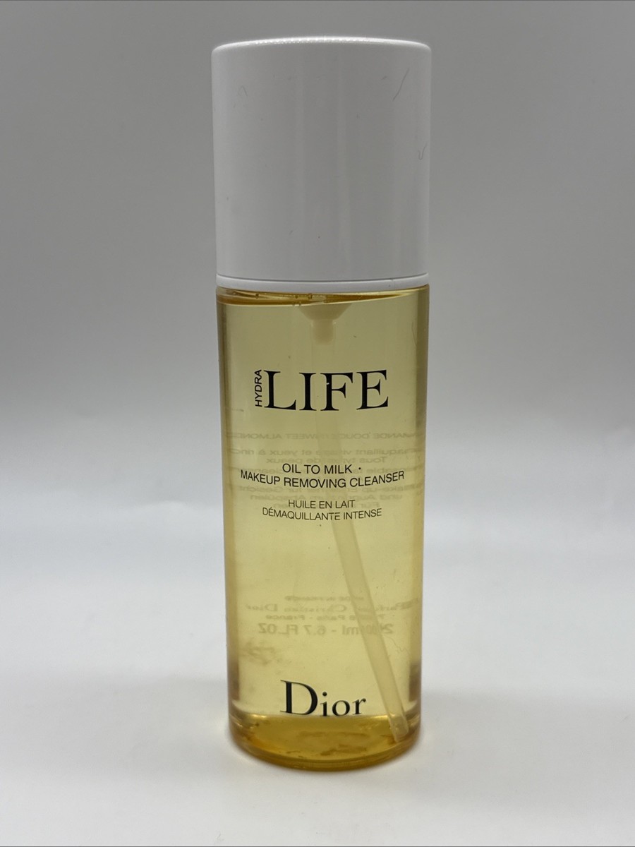 Dior Hydra Life Oil to Milk Makeup Removing Cleanser 6.7oz NWOB