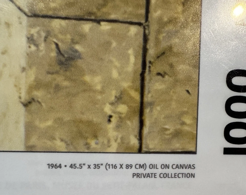 EUROGRAPHICS- THE SON OF MAN By RENE MAGRITTE 1000 PIECE PUZZLE ART COLLECTION - Image 4 of 4