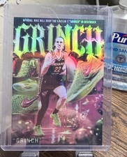 Legendary Customs Caitlin Clark Indiana Fever GRINCH Insert #1 WNBA Card