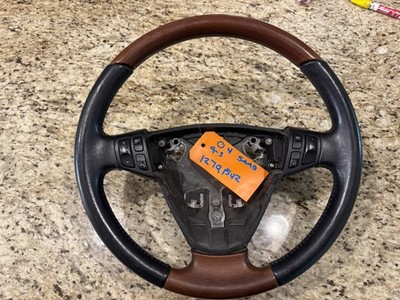 Saab 9-3 03-05 Wood Leather Steering Wheel 2003 2004 2005 12791542
