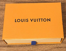Louis Vuitton wysuwane pudełko upominkowe z torbą z tkaniny, puste